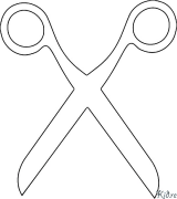 scissors Coloring Pages To Print